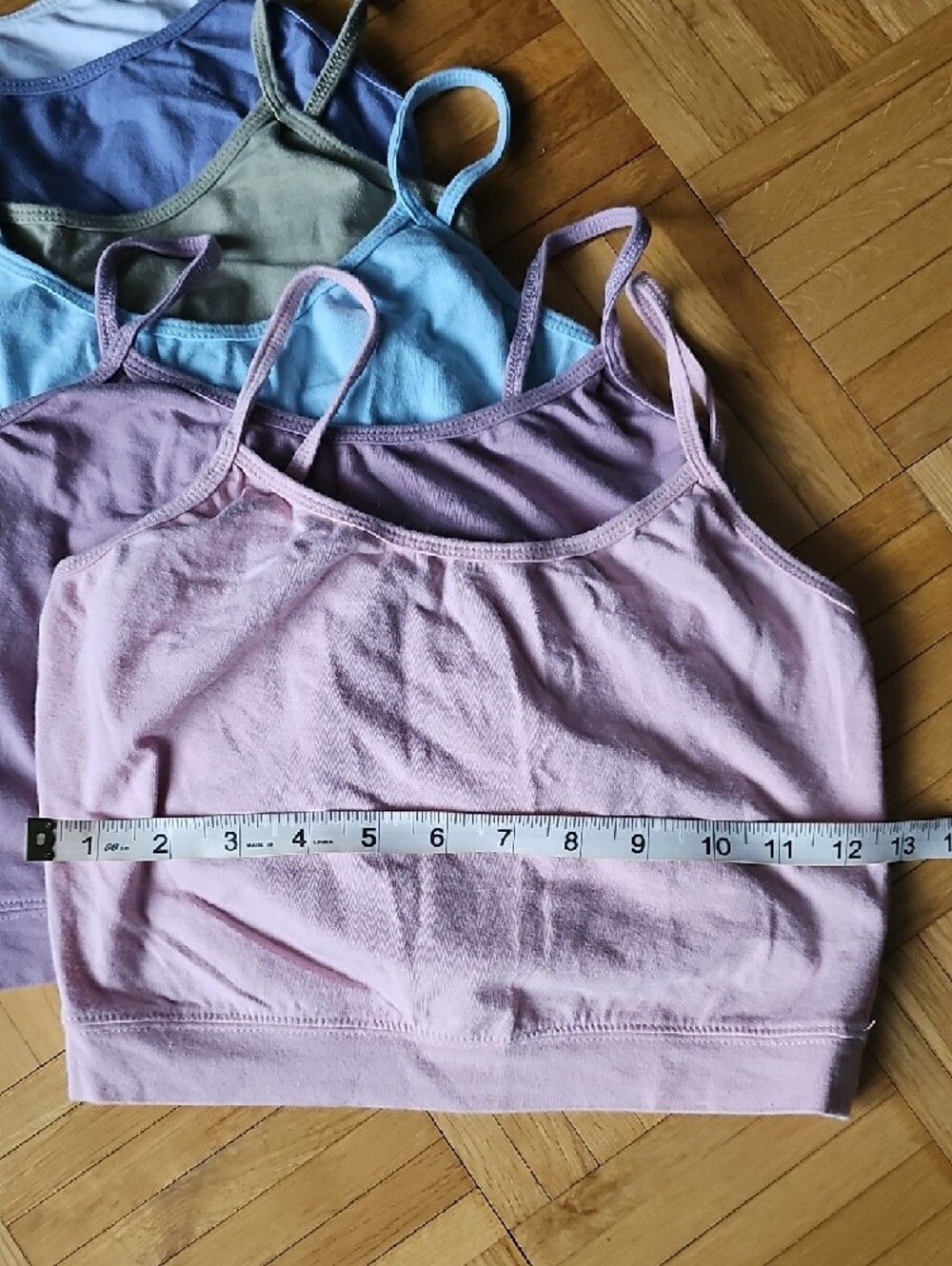 6 Pack Women Cotton Crop Tops Size S - Picture 3 of 5